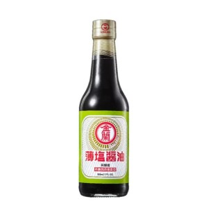 金蘭 薄鹽醬油 500ml/12