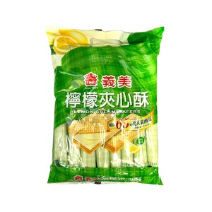 義美 檸檬夾心酥(經濟包) 400g/8