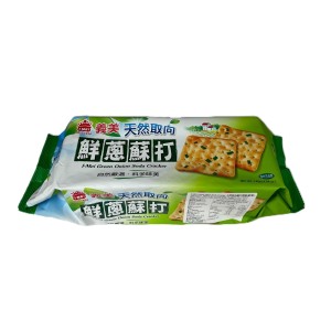 義美 鮮蔥蘇打 140g/12