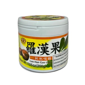 綠得 羅漢果枇杷喉糖 200g/24