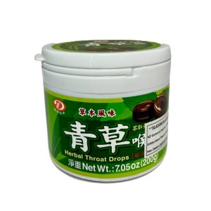 綠得 青草喉糖 200g/24