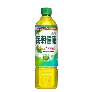 每朝健康 綠茶 650ml/24