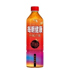 每朝健康 熟藏紅茶(無糖) 650ml/24