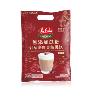 馬玉山 無添加蔗糖 紅藜麥紅豆核桃飲 360g/12