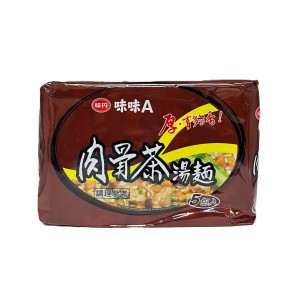 味丹 味味A肉骨茶湯麵(5入) 85g*5
