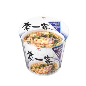 統一 來一客鮮蝦魚板麵(杯) 63g