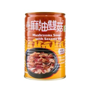 廣達香 麻油雙菇 400g