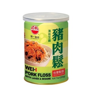 味一 海苔芝麻豬肉鬆 200g