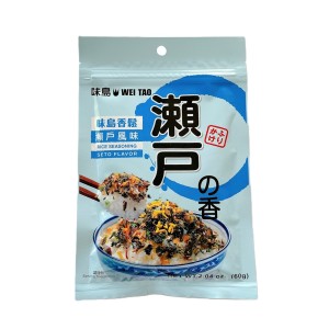 味島 香鬆瀨戶風味(夾鏈袋) 60g