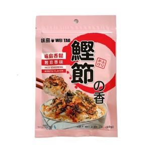 味島 香鬆鰹節香味(夾鏈袋) 60g