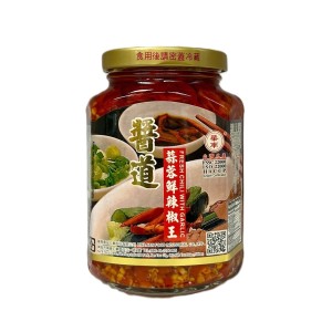 華南 醬道蒜蓉鮮辣椒王 369g