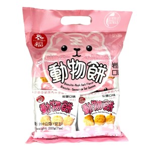 九福 動物餅乾岩鹽口味 200g