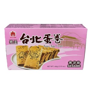 I-Mei Taipei Egg Crisps (Sesame Flavour) 66g
