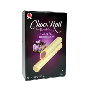 義美 巧克卷(香芋) 137g