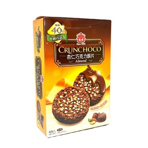 义美 杏仁巧克力酥片(牛奶巧克力) 140g