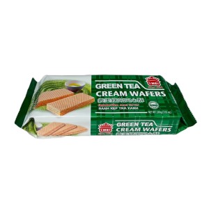 I-Mei Green Tea Cream Wafers 200g