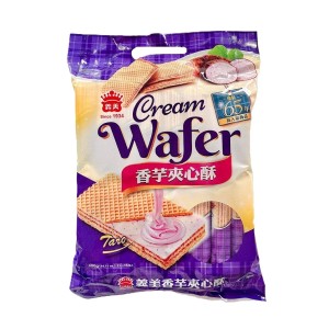 I-Mei Taro Cream Wafers 400g