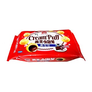 義美 小泡芙 (黑可可) 57g