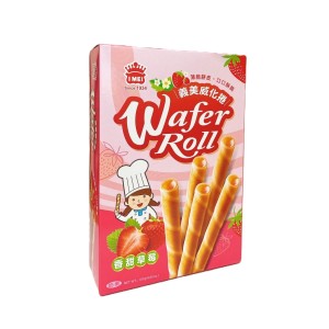 义美 威化卷草莓(大) 187g