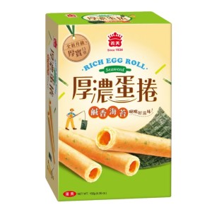义美 厚浓蛋卷(咸香海苔) 152g