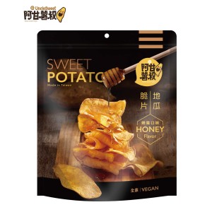 阿甘薯叔 地瓜脆片(蜂蜜味) 80g