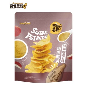 阿甘薯叔 地瓜脆片(蘋果咖哩) 80g