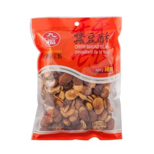 九福 蠶豆酥 辣味 160g