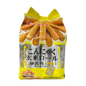 北田 蒟蒻糙米捲(蛋黃口味) 160g