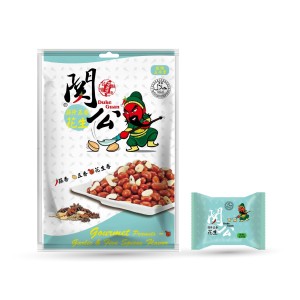 關公 蒜片五香花生 100g