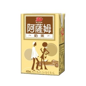 阿薩姆 原味奶茶 400ml