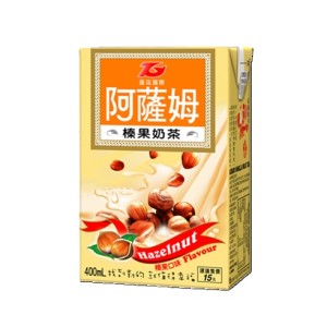 阿薩姆 榛果奶茶 400ml