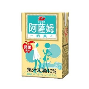 阿薩姆 蘋果奶茶 400ml