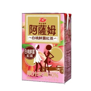 阿薩姆 白桃鮮露紅茶 400ml
