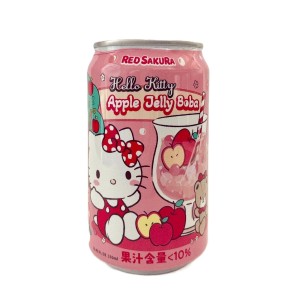 紅櫻花 蘋果蘆薈爆珠飲 310ml