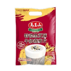 馬玉山 特濃黑芝麻牛奶燕麥片 30g*8