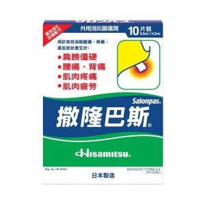 TW 撒隆巴斯10片裝(大片) 10p