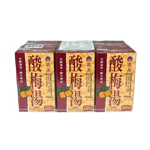 義美 酸梅湯(鋁箔包) 250ml/24